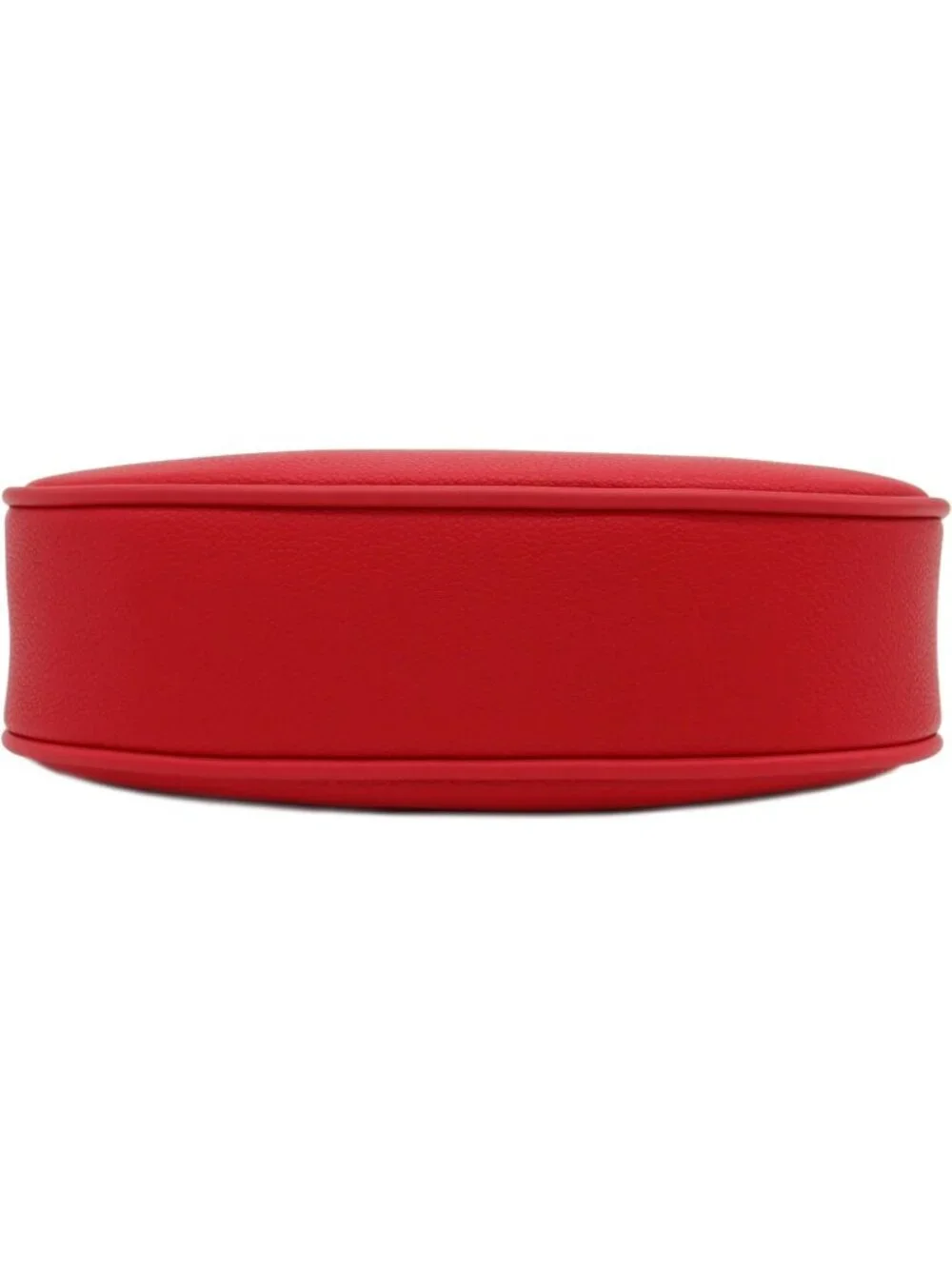 Women Red Small Crescent For Trendy Underarm Purse Zipper Shoulder Bag